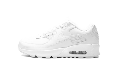 Air Max 90 Leather GS Triple "Triple White" CD6864 100