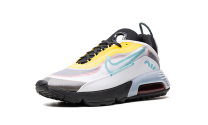 Air Max 2090 "White Speed Yellow Bleached Aqua" CT1091 100